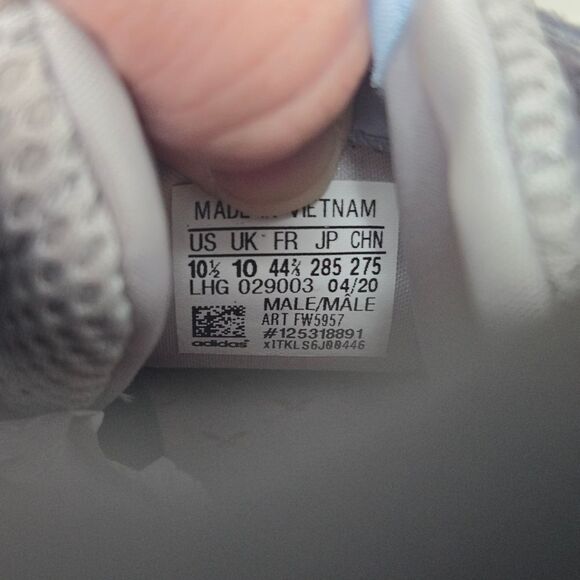 ADIDAS ZX Torsion X Ninja Men's Size 10.5 FW5957 Gray Blue Sneakers - Picture 14 of 15